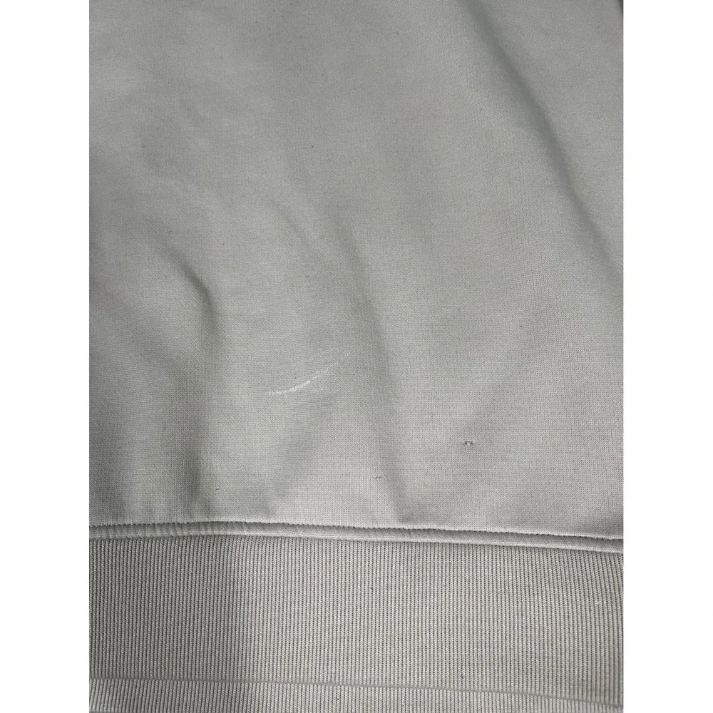 FootJoy Mens Quarter Zip Pullover Tan Beige Golf Sweater Large FJ Logo Mock Neck